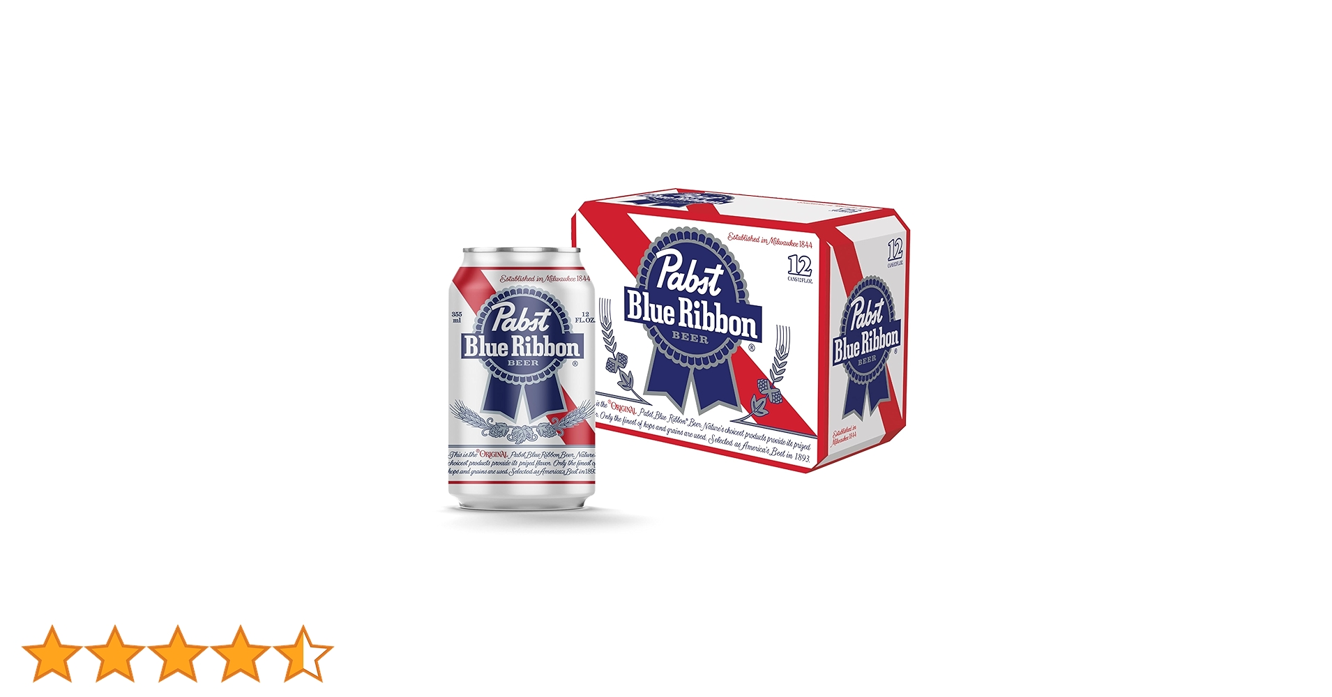 Amazon.co.jp: Pabst Blue Ribbon 缶 [ ラガータイプ アメリカ